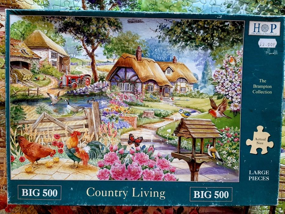 Puzzle HOP 500BIG Życie na wsi