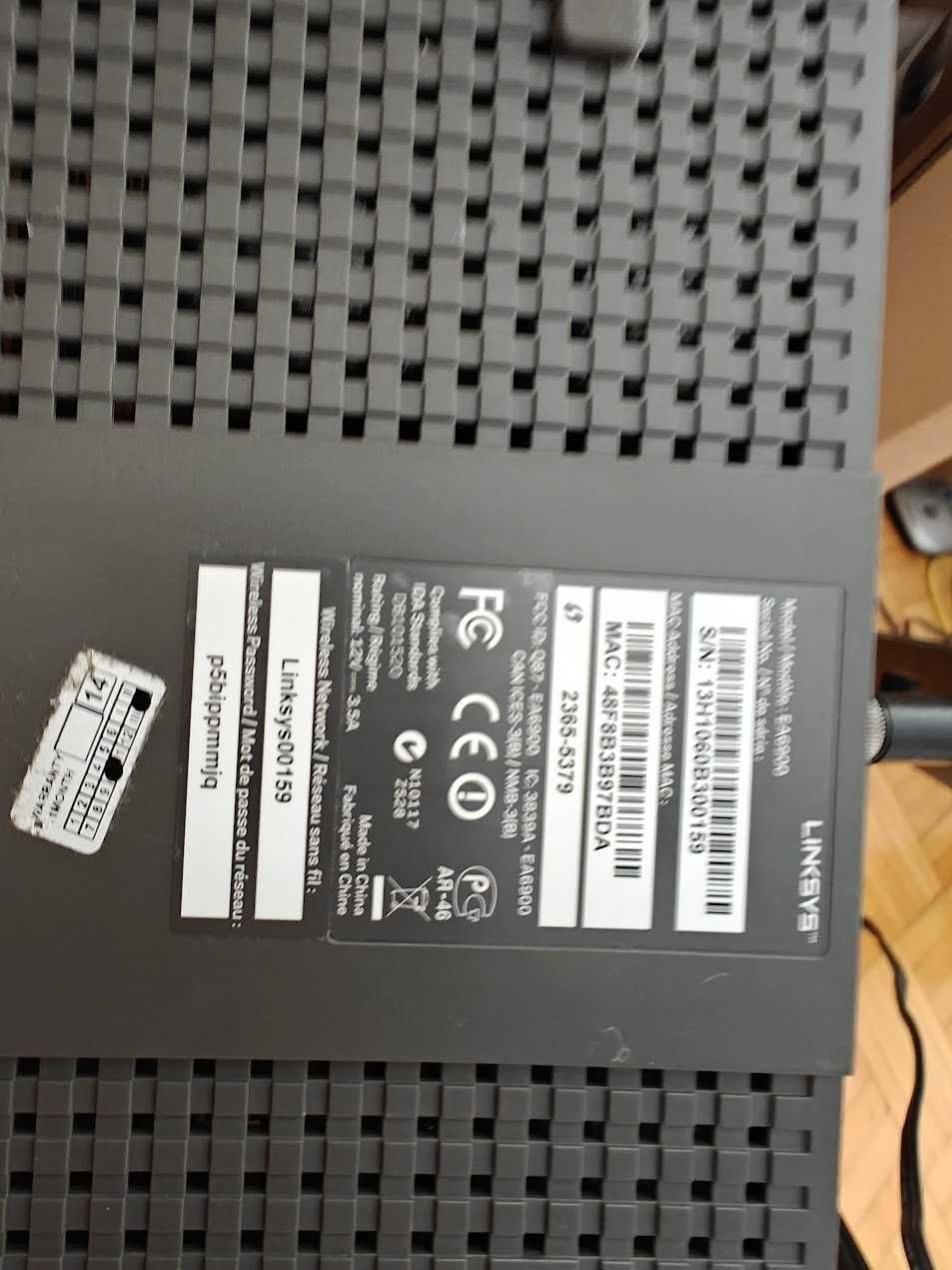 Router WiFi Linksys EA6900