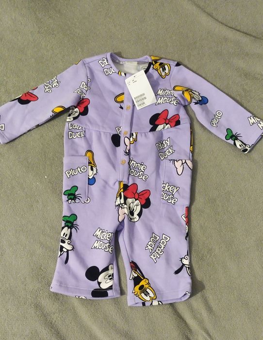 Cienki kombinezon w myszkę Miki