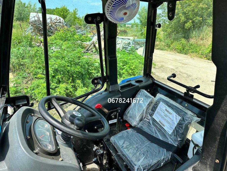 Мінітрактор 404 CNU Примусова гідравліка Безкоштовна доставка Кредит