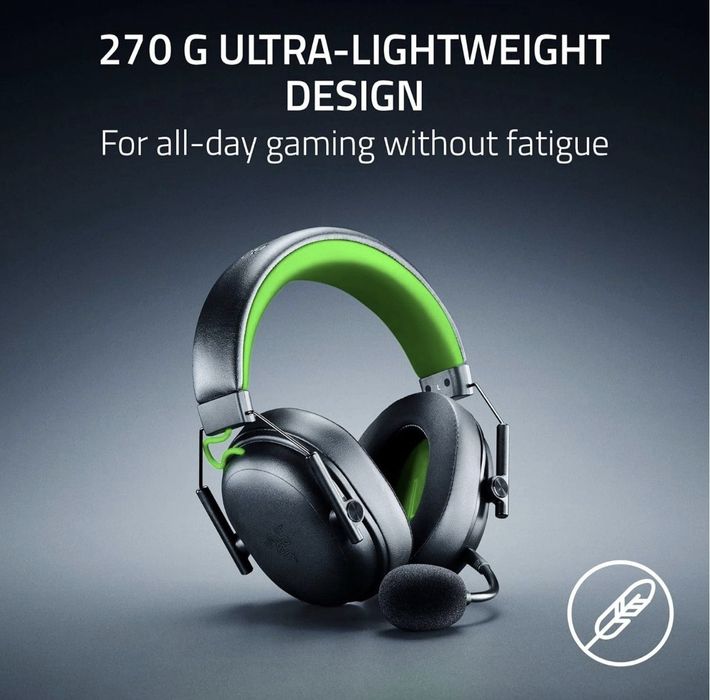 NA LEWARA nowe słuchawki RAZEN Blackshark V3 X HYPERSPEED z mikrofonem