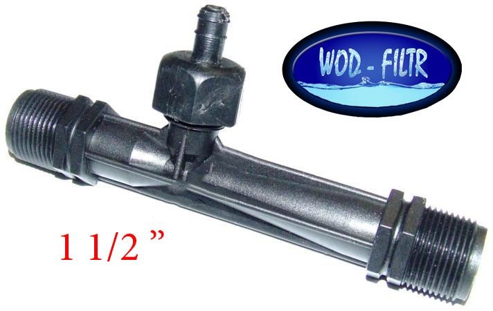 Napowietrzacz wody inżektor aspirator zwężka 1 1/2''