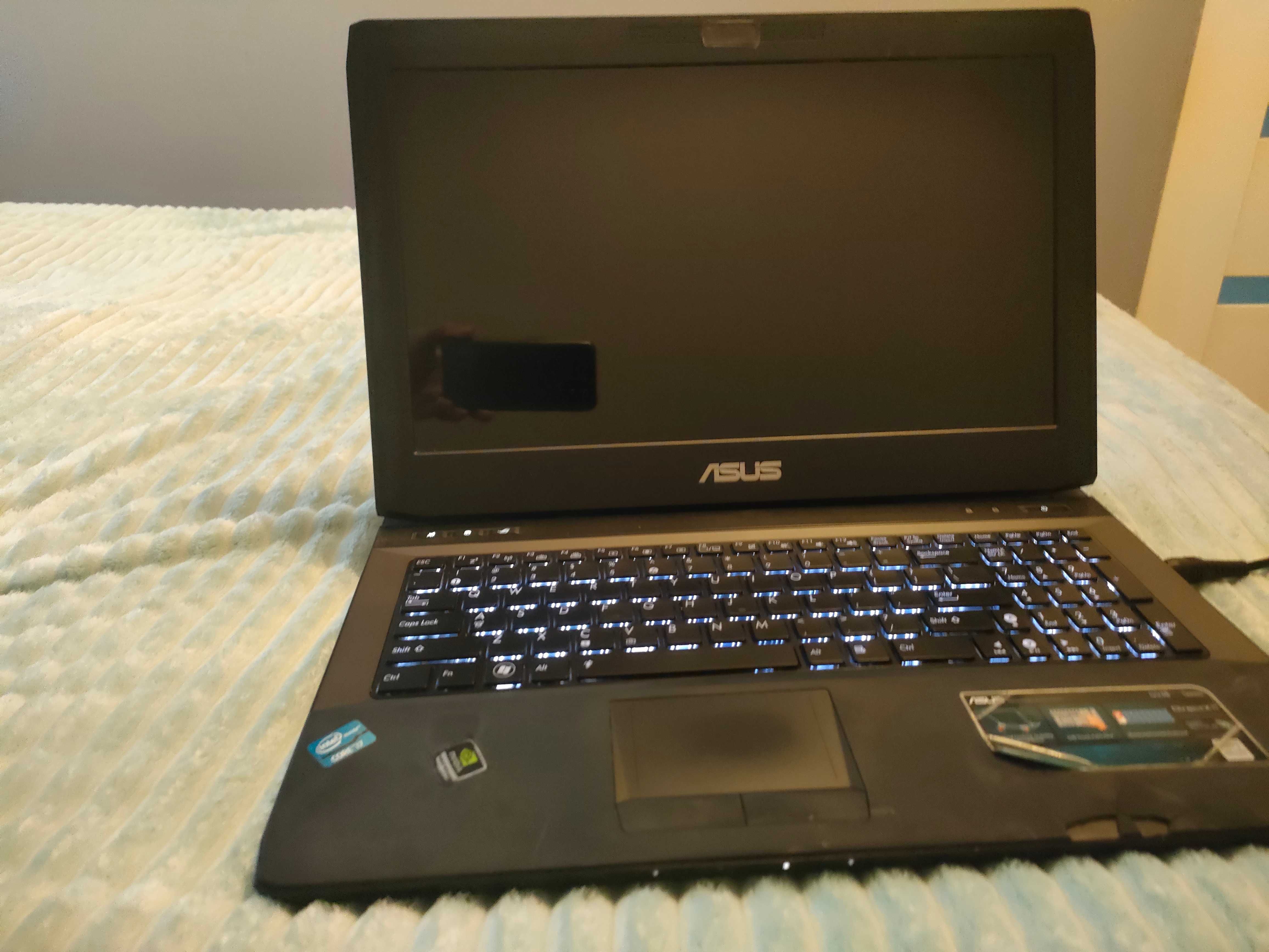 Asus G53SW i7 16GB RAM, 2 dyski