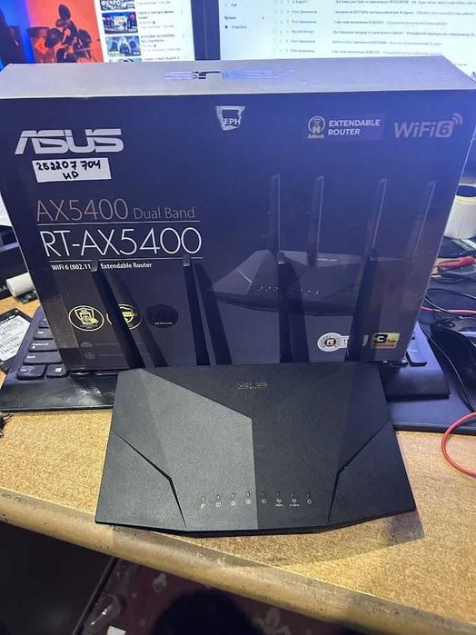 Wi-Fi роутер Asus RT-AX5400 WiFi6 / AX5400 гигабитный