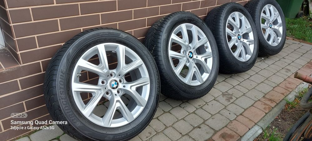 Całe koła Bmw seria X super stan! 5x112 R17 Czujniki ciśnienia!
