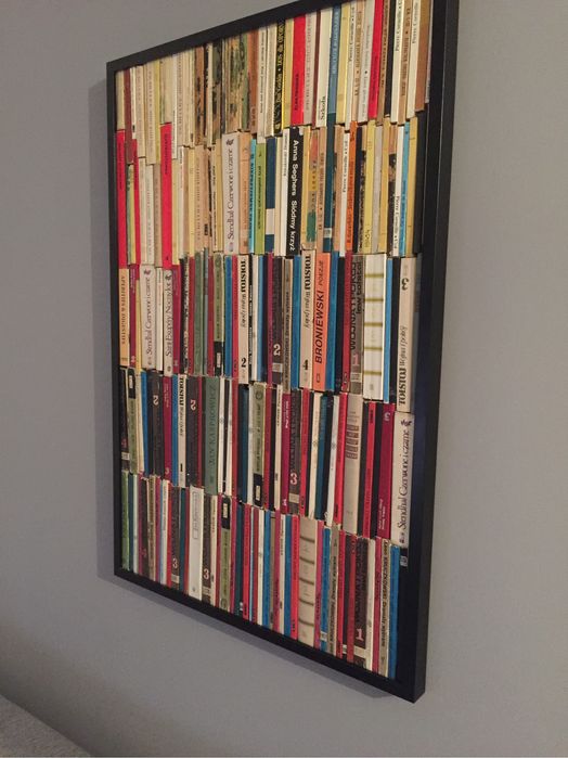 Obraz Handmade z ksiazek 93x63