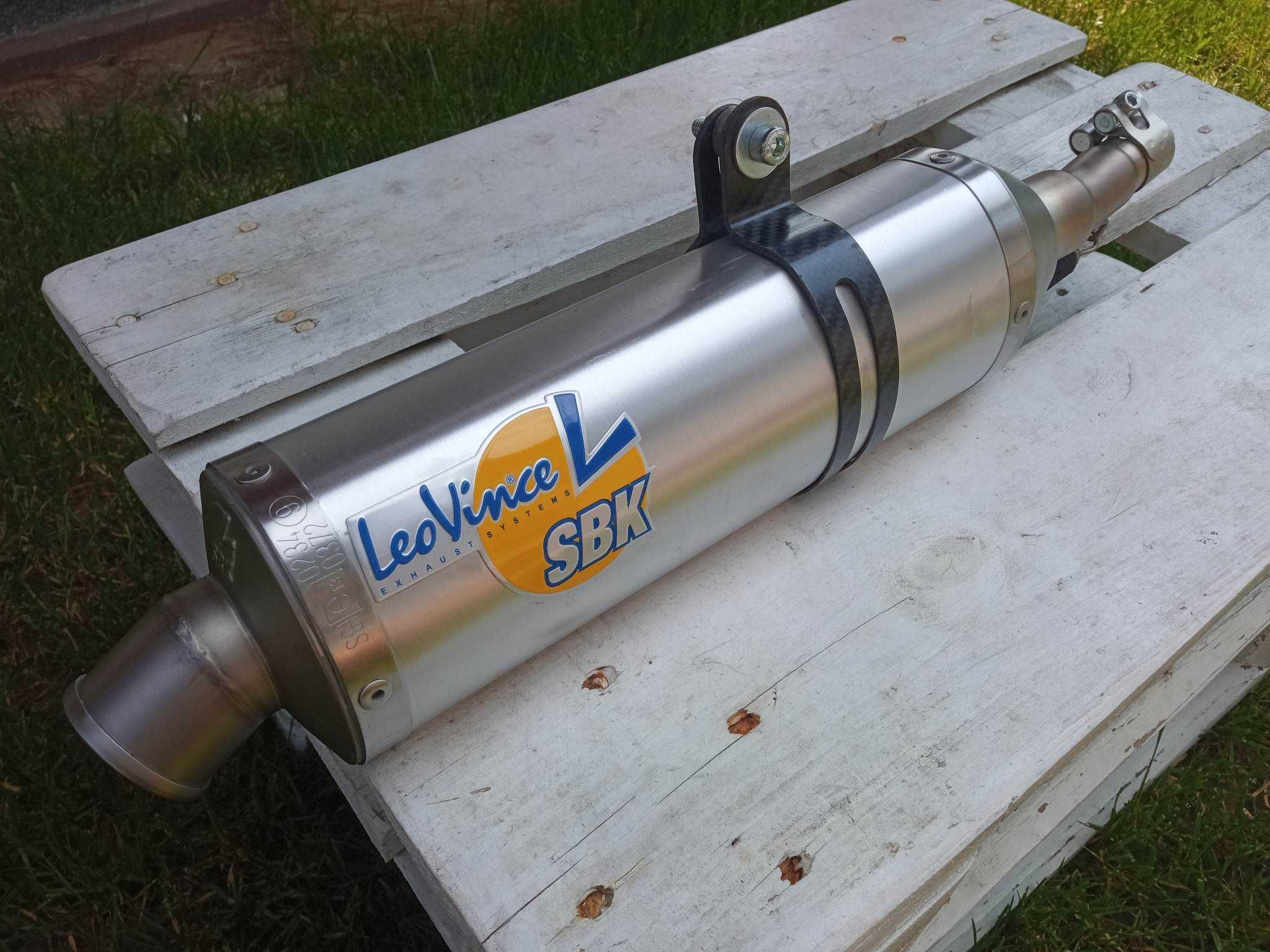 Tlumik Leo-Vince SBK SYM GTS EVO 125 Wydech Jak Nowy Wysylka