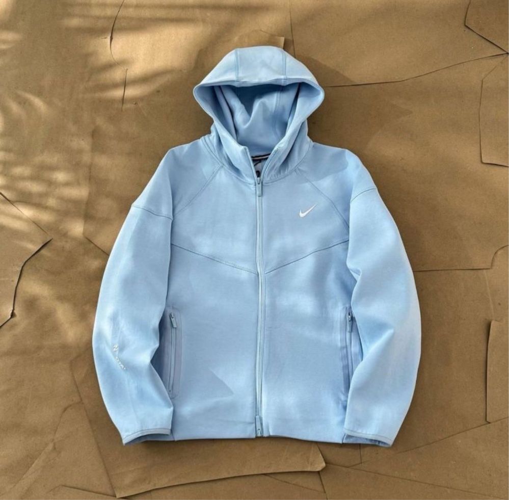 Кофта Nike Tech Fleece Nocta голуба