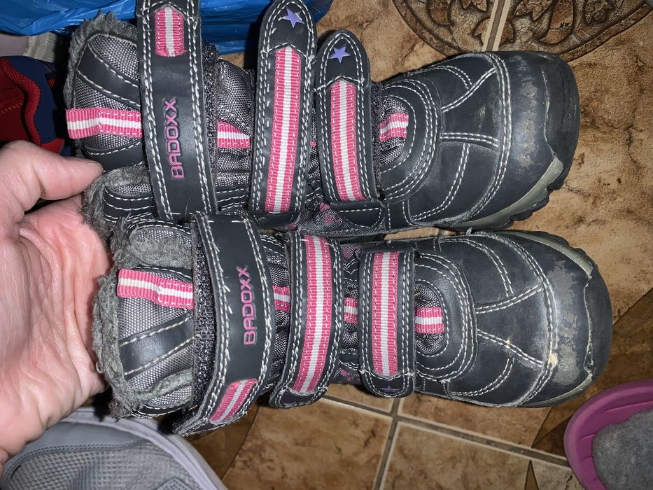 Buty dziewczece zimowe Badoxx