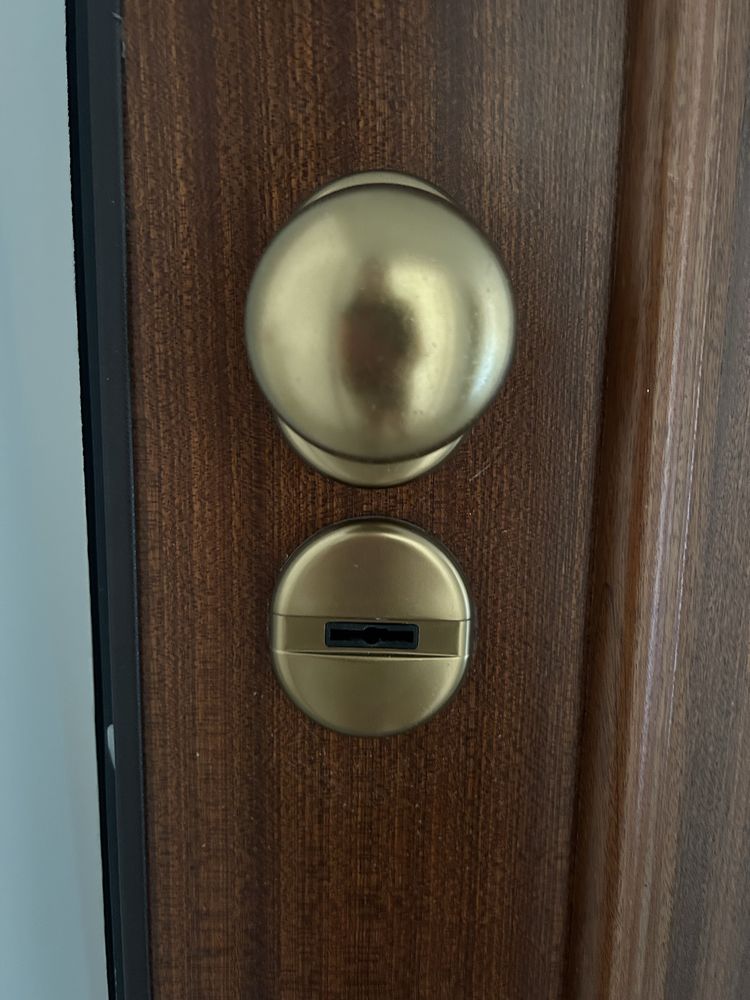 Porta blindada DIERRE mogno