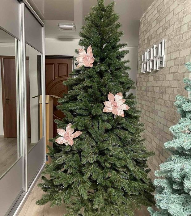 Знижки! Лита штучна ялинка Ковалівська преміум! Литая ель Ковалевская!