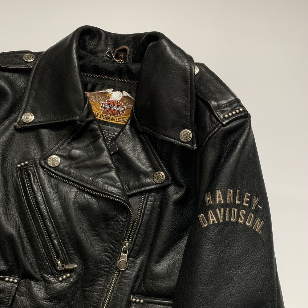 Harley Davidson motorcycle шкіряна куртка косуха жіноча