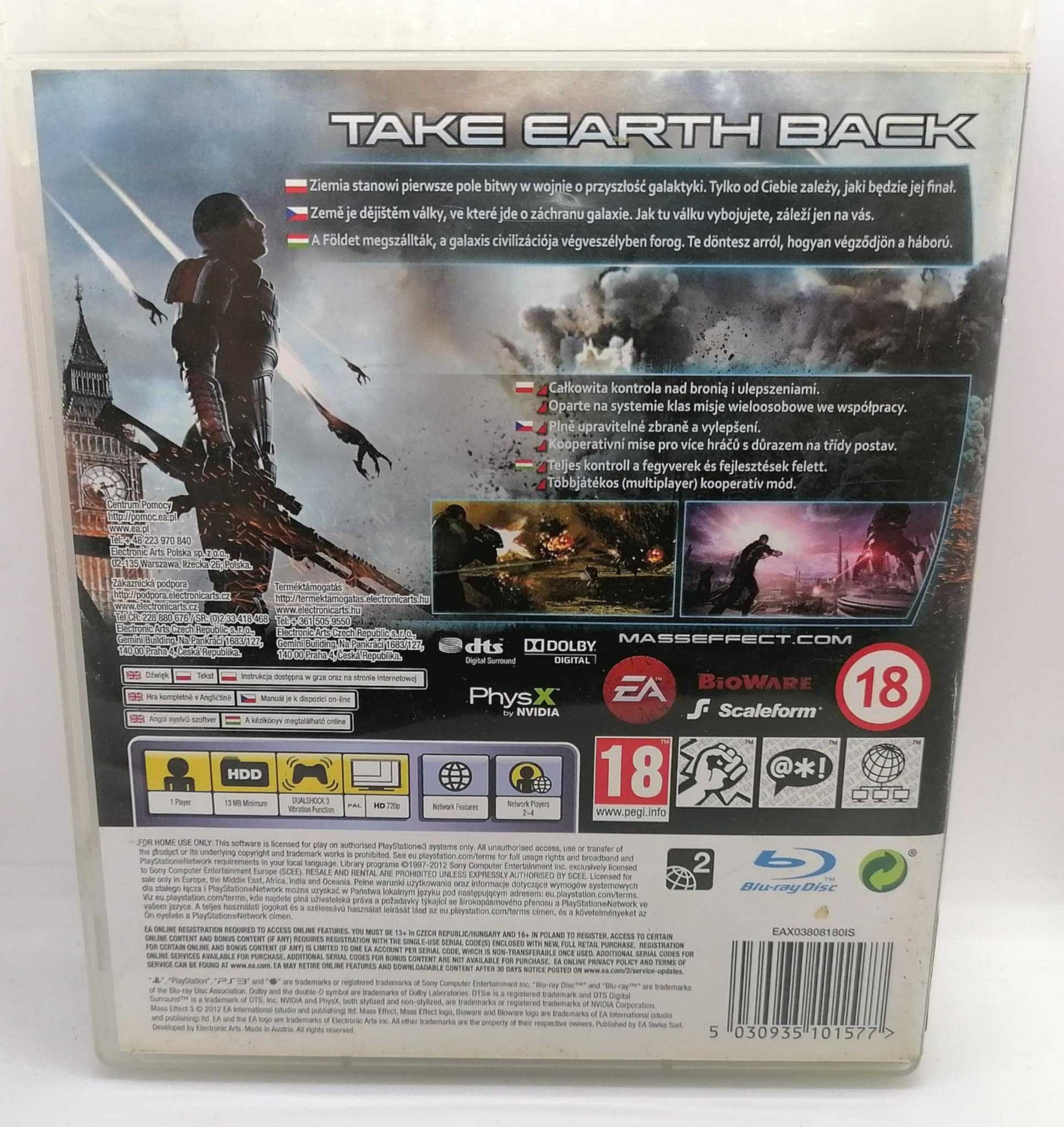 Gra Mass Effect 3 (PS3)