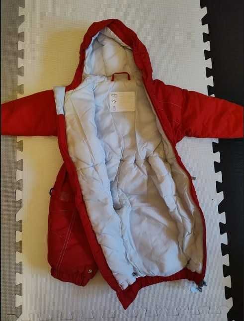 2 Kombinezony zimowe dla chłopca 3-9 mcy