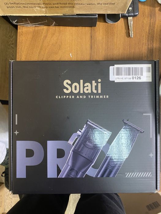 Професійна машинка для стрижки Solati