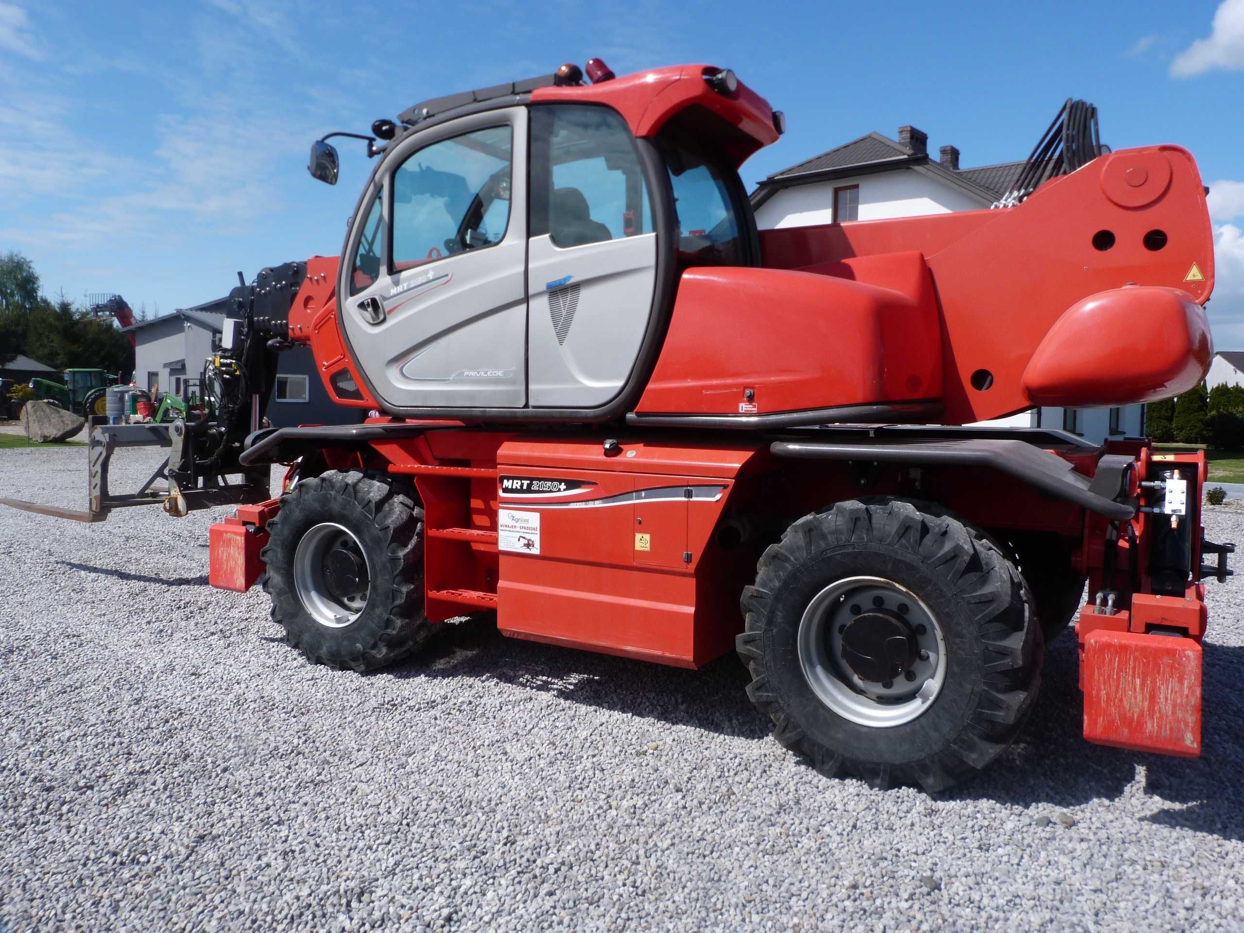 Ładowarka Teleskopowa Manitou MRT 2150 Rok 2019 Ważne UDT