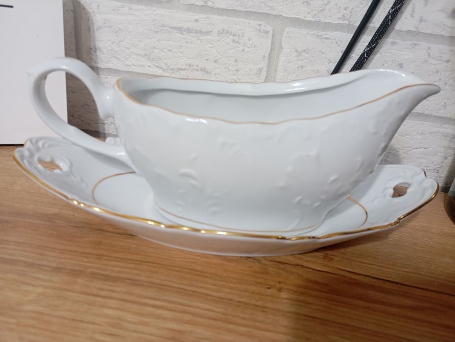 Sosjerka Porcelana Rococo Ćmielów