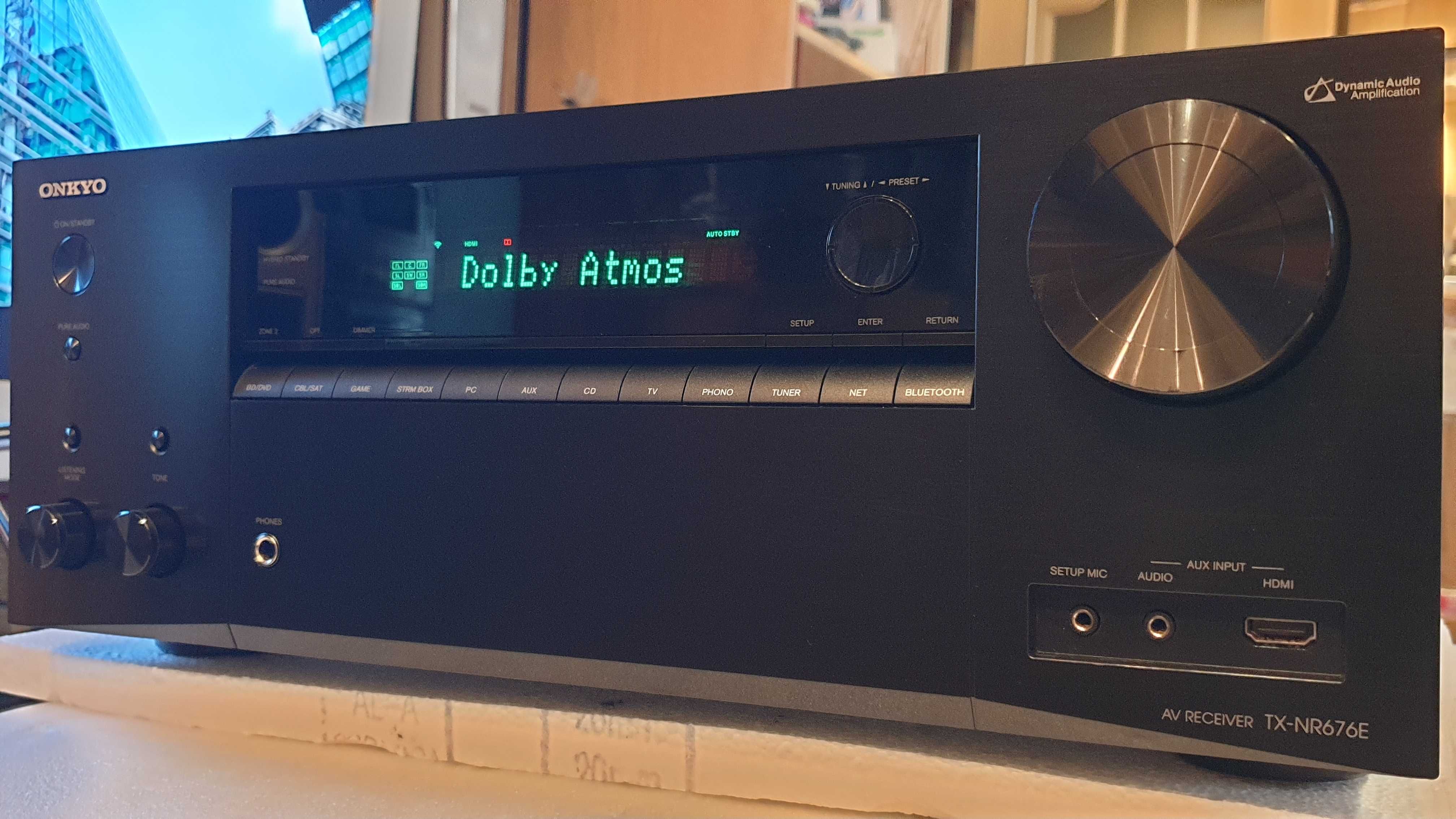 Ресивер Onkyo TX-NR676 Atmos, DTS:X,4k HDR10,3D,WiFi,BT,USB, 165W