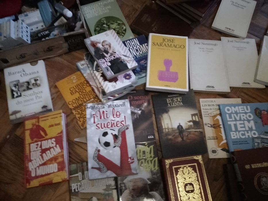 Saldos De livros: saramago e muitos outros antigos/Modernos  Desde 2E