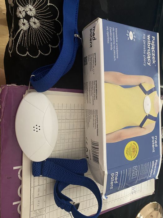 Pajączek wibrujący na proste plecy