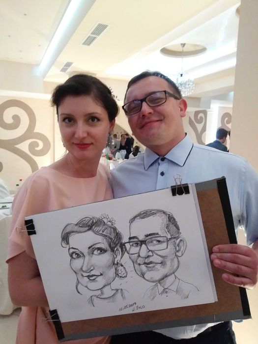 Karykatury na imprezie (wesele, studniówka, wieczór kawalerski etc.)