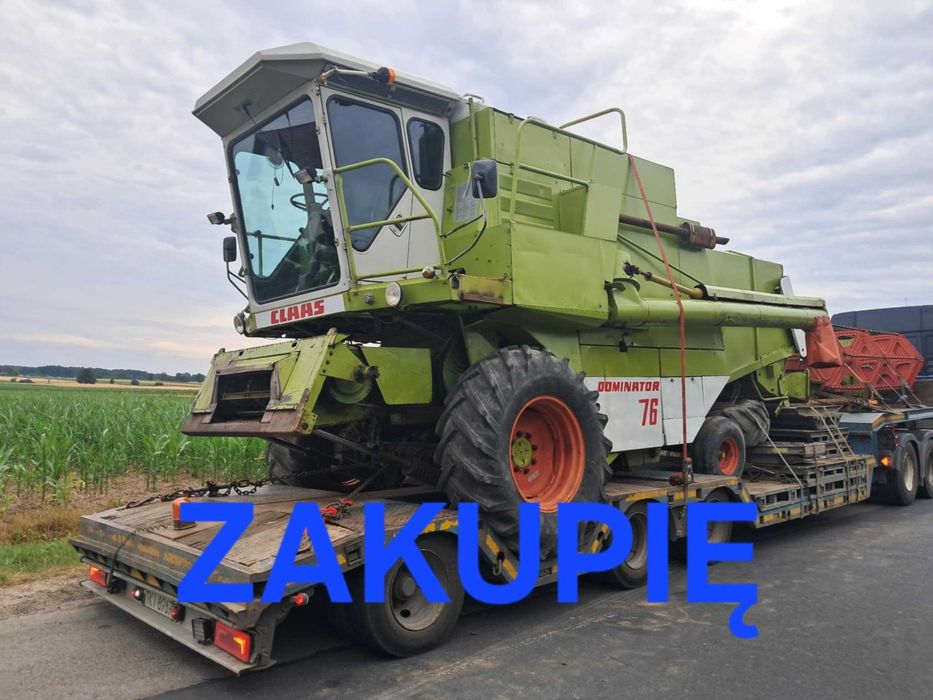 SKUP kombajnów zbożowych ,maszyn rolniczych ciągników