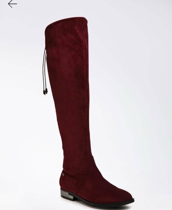 Kozaki jesienne JENNY FAIRY roz 38 bordo