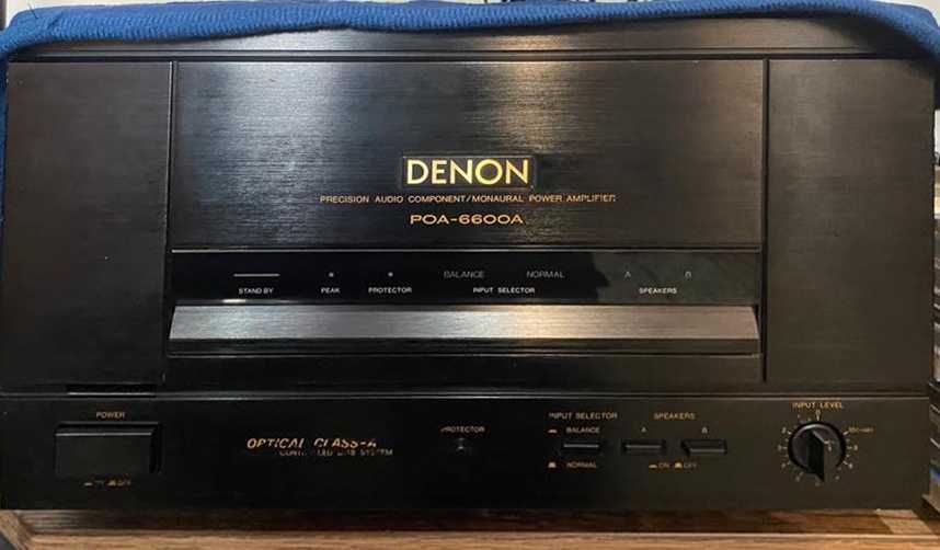 Dois monoblocos DENON POA 6600-A em muito bom estado