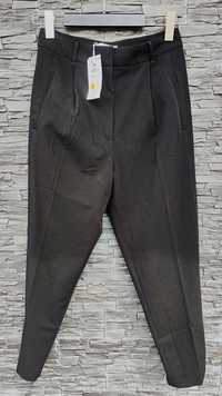 Nowe eleganckie czarne spodnie Reserved M