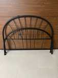 Cama de Casal em Ferro Preto