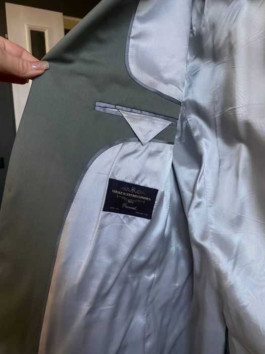 Zielony garnitur Bytom (marynarka + spodnie) założone RAZ