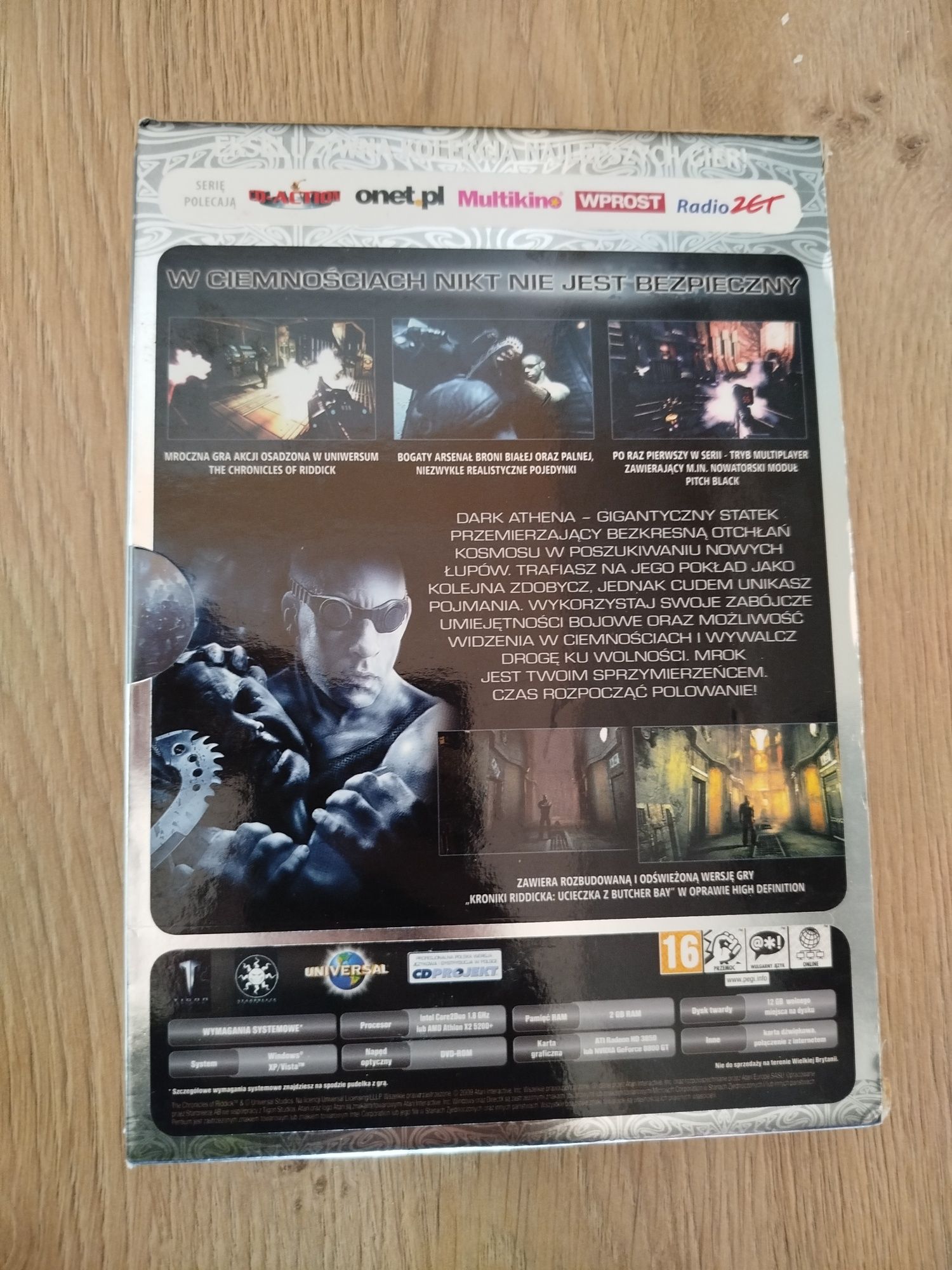 The chronicles od Riddick Assault on dark Athena platynowa kolekcja PC