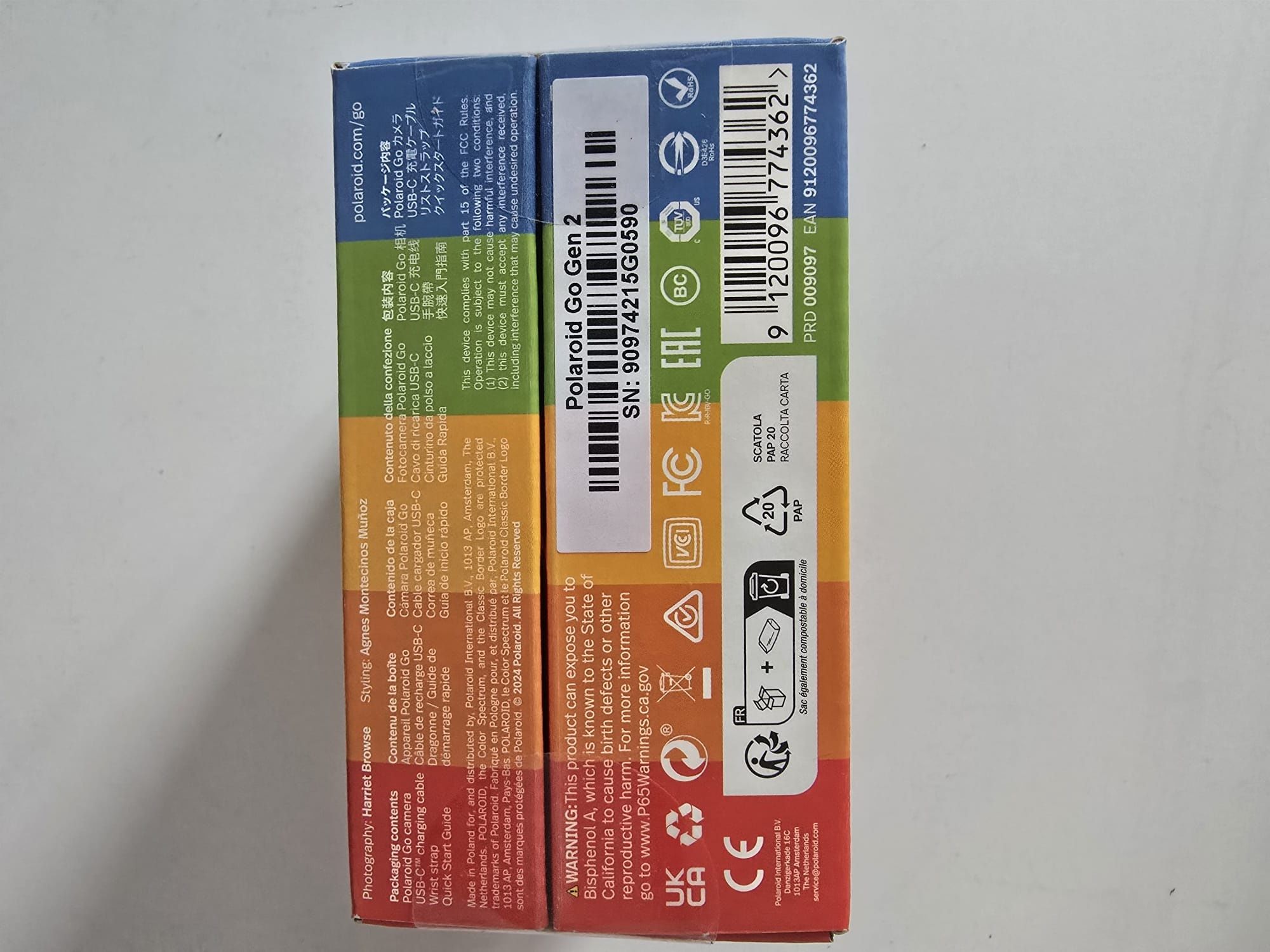 Nowy Aparat Polaroid Go Gen 2, oryginalny, lepszy od instax,na komunię