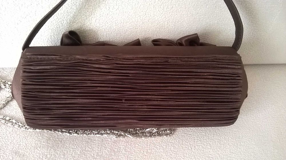 Torebka Kopertówka wizytowa z kwiatami opcja gratis