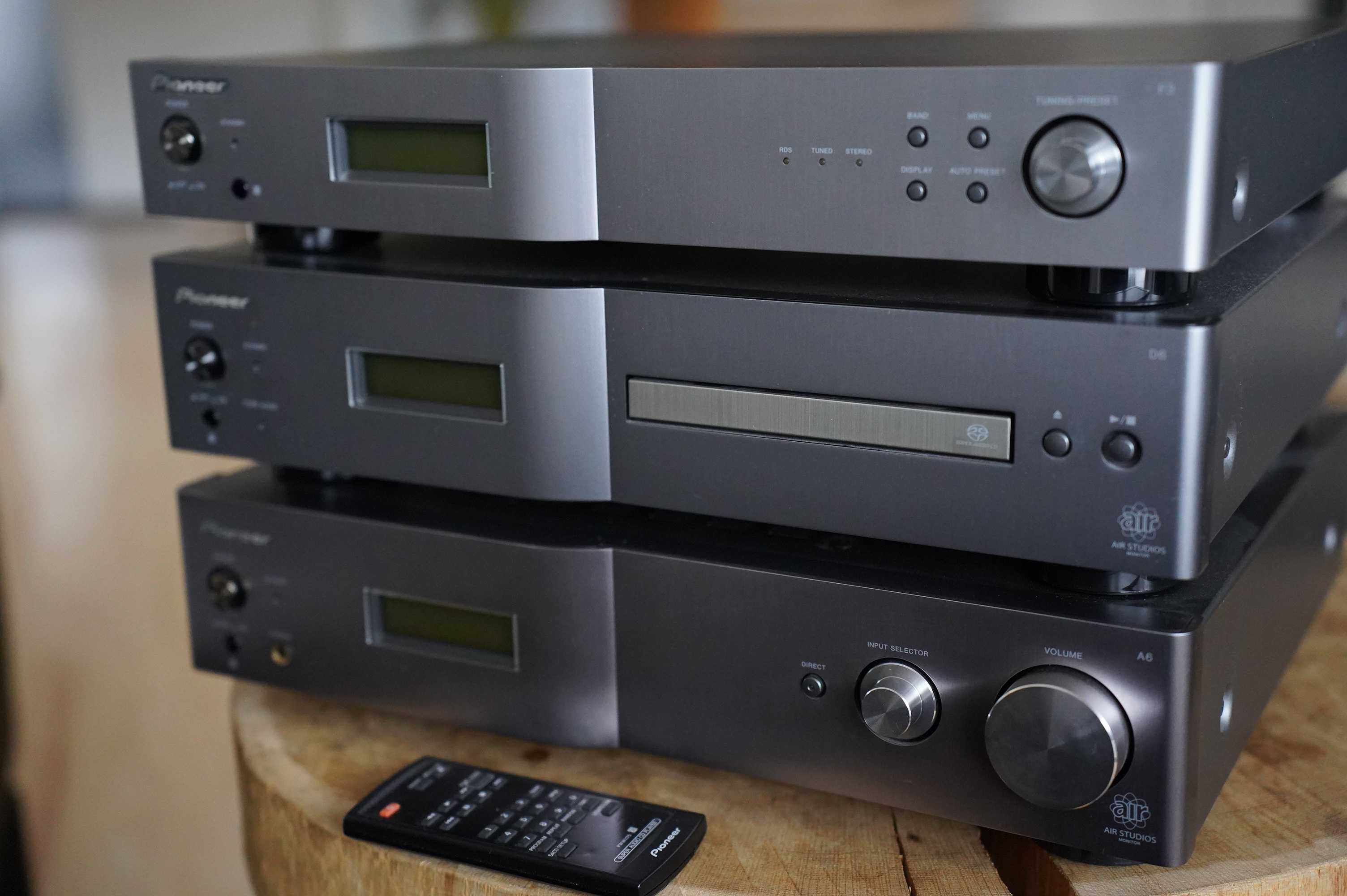 Audiofilski zestaw Pioneer A-A6 F-F3 PD-D6 kable Oehlbach kartony +++