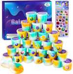 Zestaw Galaxy Christmas Slime, 25 opakowań P677