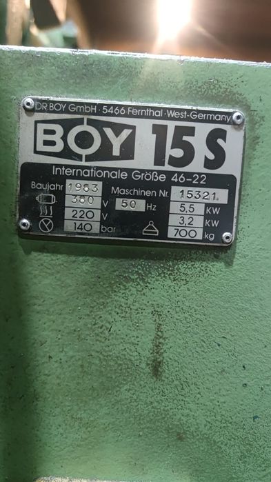Wtryskarka Boy 15s