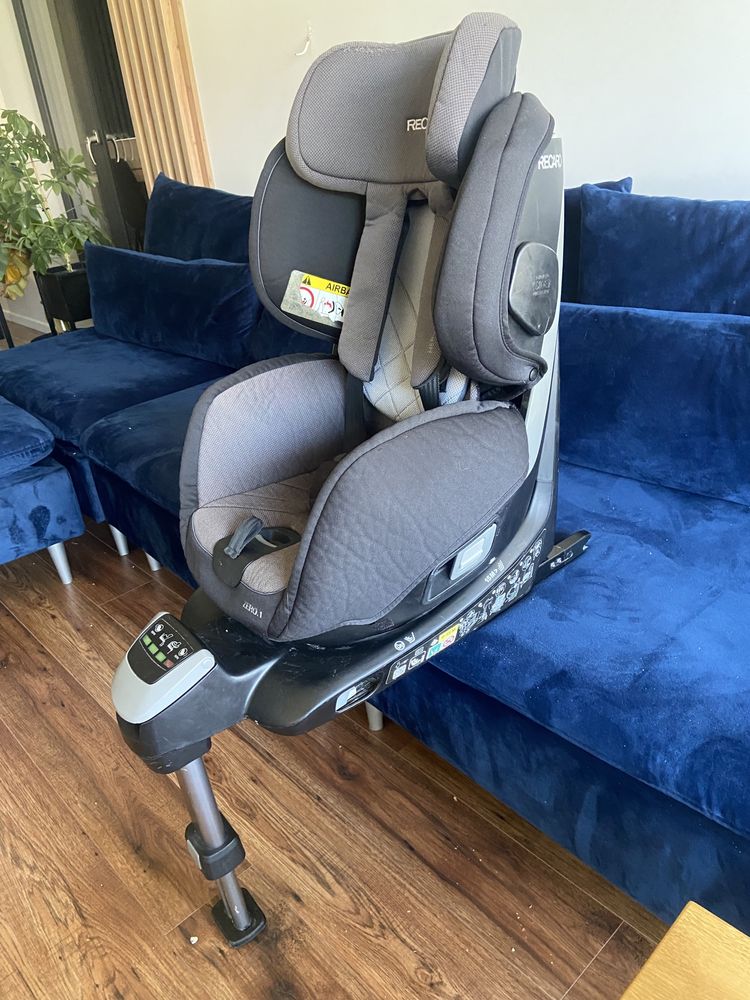 Fotelik samochodowy Recaro zero obrotowy isofix