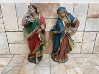 N. Sra e S. João esculturas barrocas de Calvário