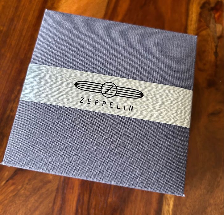 Zegarek męski automat Zeppelin LZ 127 mesh super stan