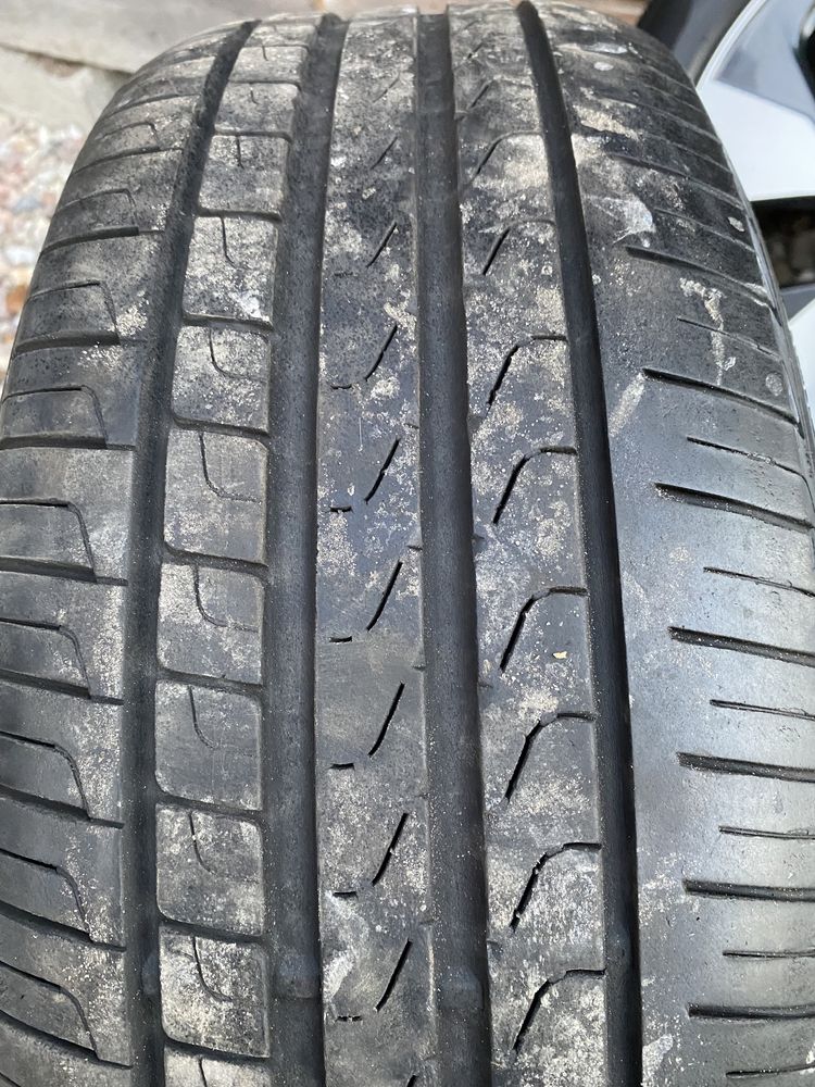 ŚLICZNE KOŁA BMW AUDI A4 A6 VW Skoda 5x112 jak nowe czujniki 225/55-17