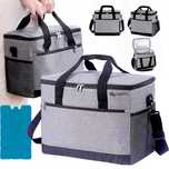 TORBA TERMICZNA śniadaniowa LUNCH BOX na jedzenie 20l uchwyt na ramię