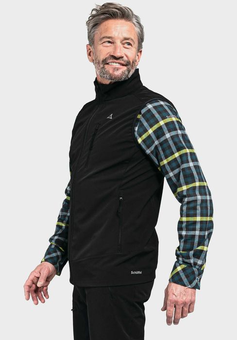 Kamizelka SCHÖFFEL Softshell Vest Martinau Męska Bezrękawnik Czarny 48