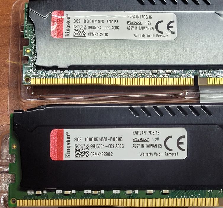 ddr4  Kingston  32 gb  2x16gb ram.  Память 32гб