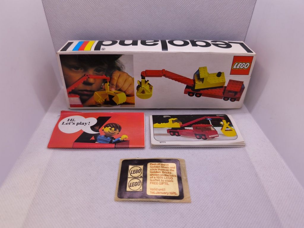 Lego 689 Dźwig z 1974 roku