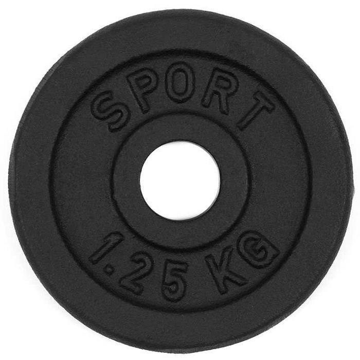 OBCIĄŻENIE ŻELIWNE 100 kg ZESTAW 18 talerzy 28,5mm Ł