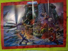 6 posters Marvel, Street Fighter, He-man