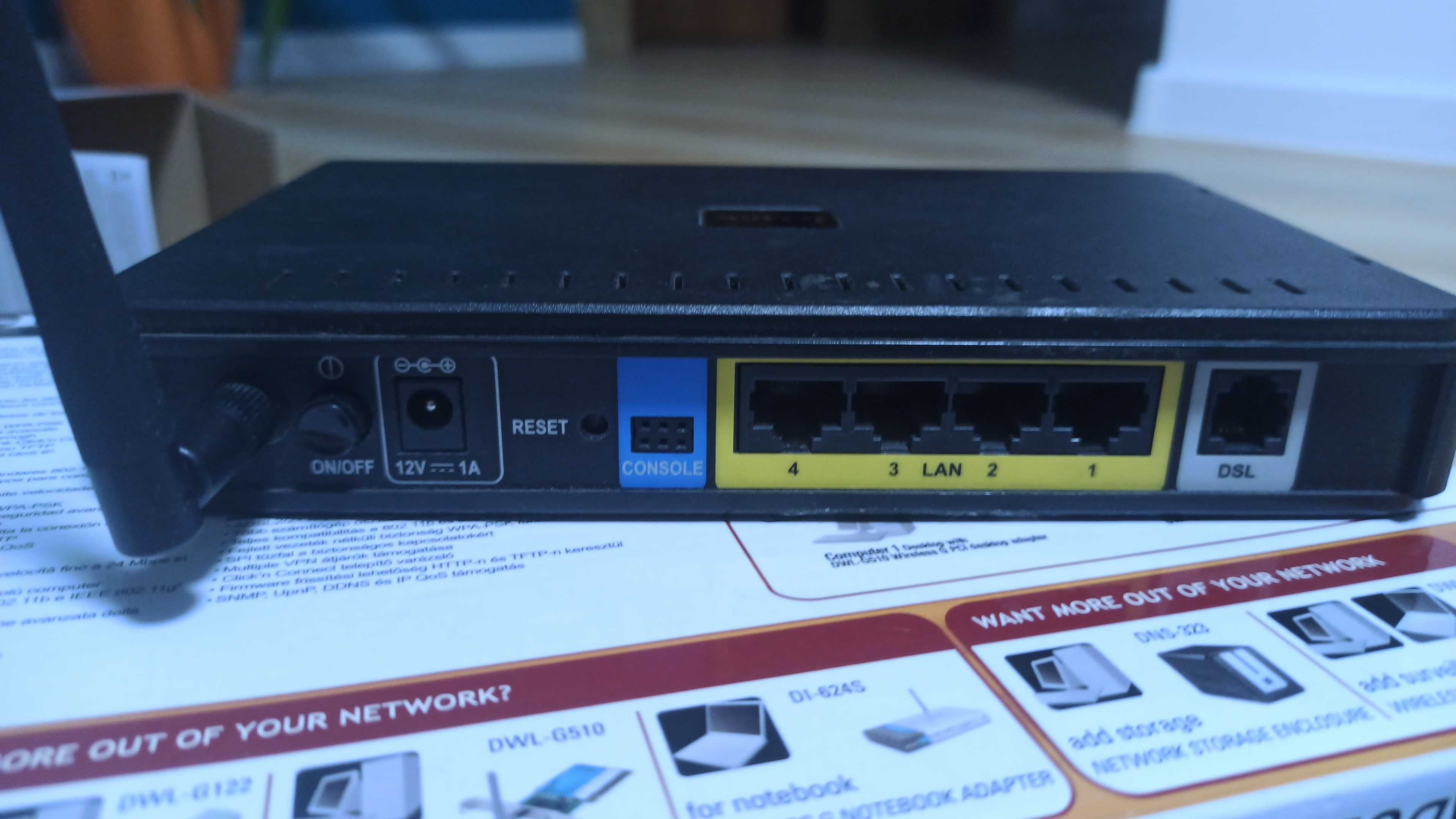 Router D-Link DSL-2640B