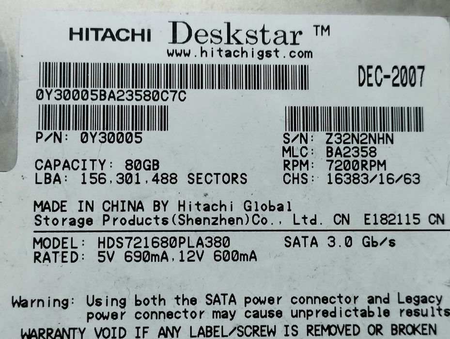 4 discos hdd 80gb computador desktop PC