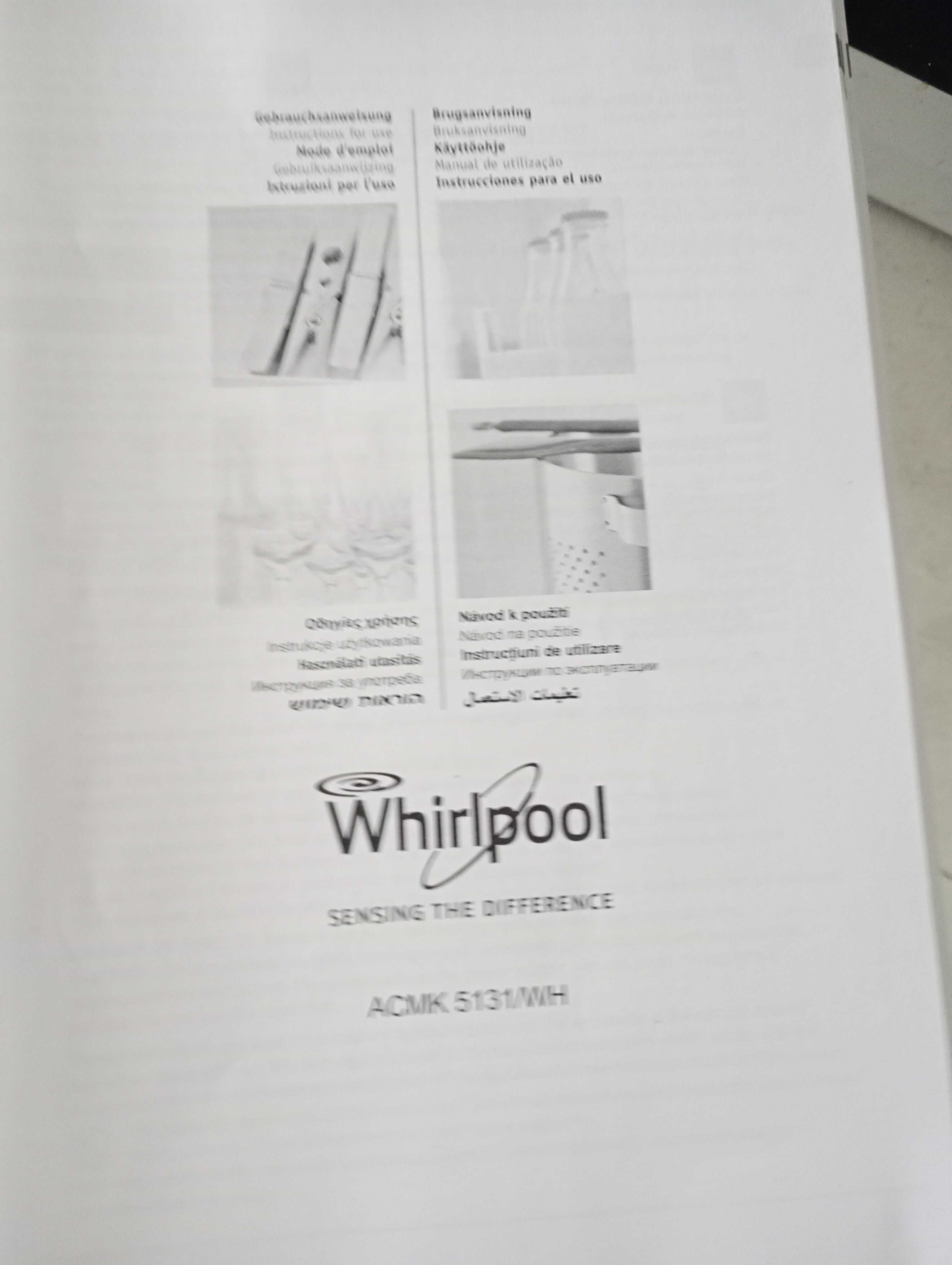Kuchenka gazowa z elektrycznym piekarnikiem, wolnostojąca, Whirpool